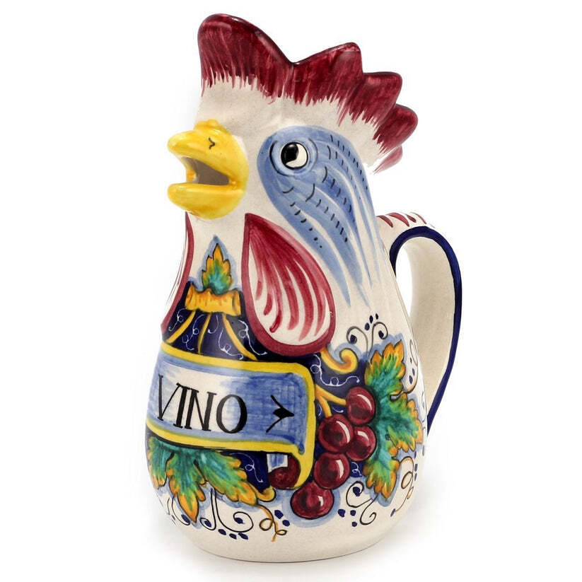 Italian Rooster Pitcher