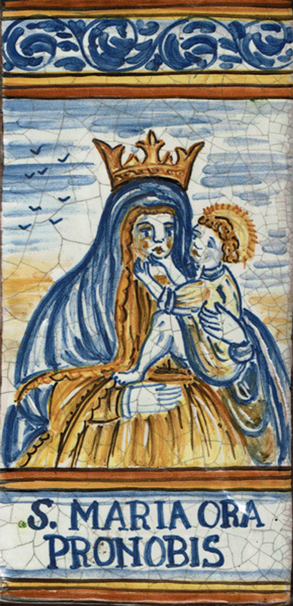 Virgin Mary Ceramic Tile Virgin Mary Ceramic Tile